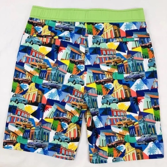 Robert Graham NWT Swim Trunks 32 Car Theme - Picture 8 of 8